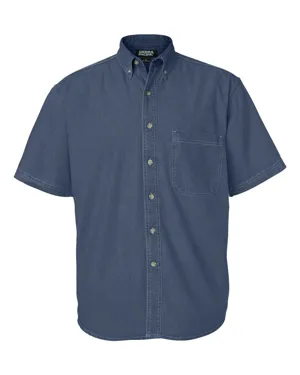 6211 Sierra Pacific Short Sleeve Denim Tall Sizes