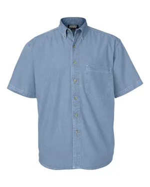 6211 Sierra Pacific Short Sleeve Denim Tall Sizes