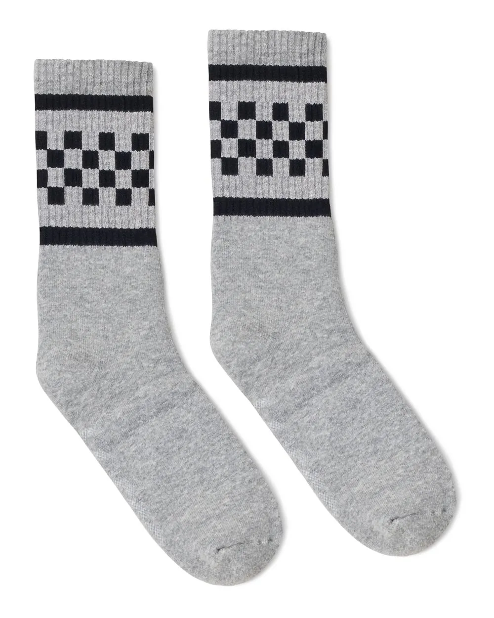 SC300 SOCCO USA-Made Checkered Crew Socks