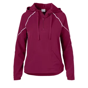 1027V Soffe Women's Game Time Warm Up Hoodie