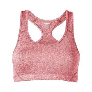 1227V Soffe Dri Women's Team Heather Sports Bra