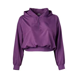 1489C Soffe CURVES QTRZIP HOODIE