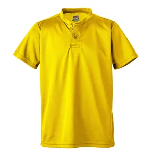 996Y Soffe YTH DRI 2 BTN HENLEY POLY