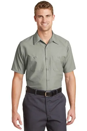 SP24LONG Red Kap Long Size, Short Sleeve Industrial Work Shirt.