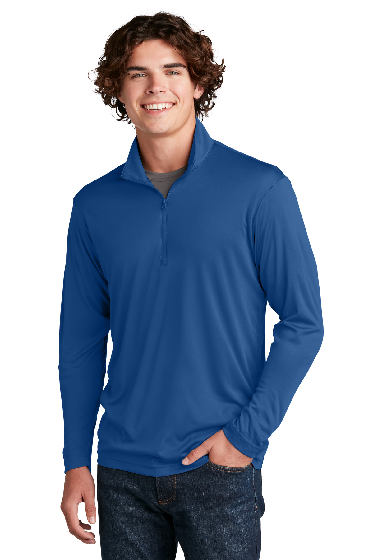 ST357 Sport-Tek PosiCharge Competitor 1/4-Zip Pullover.