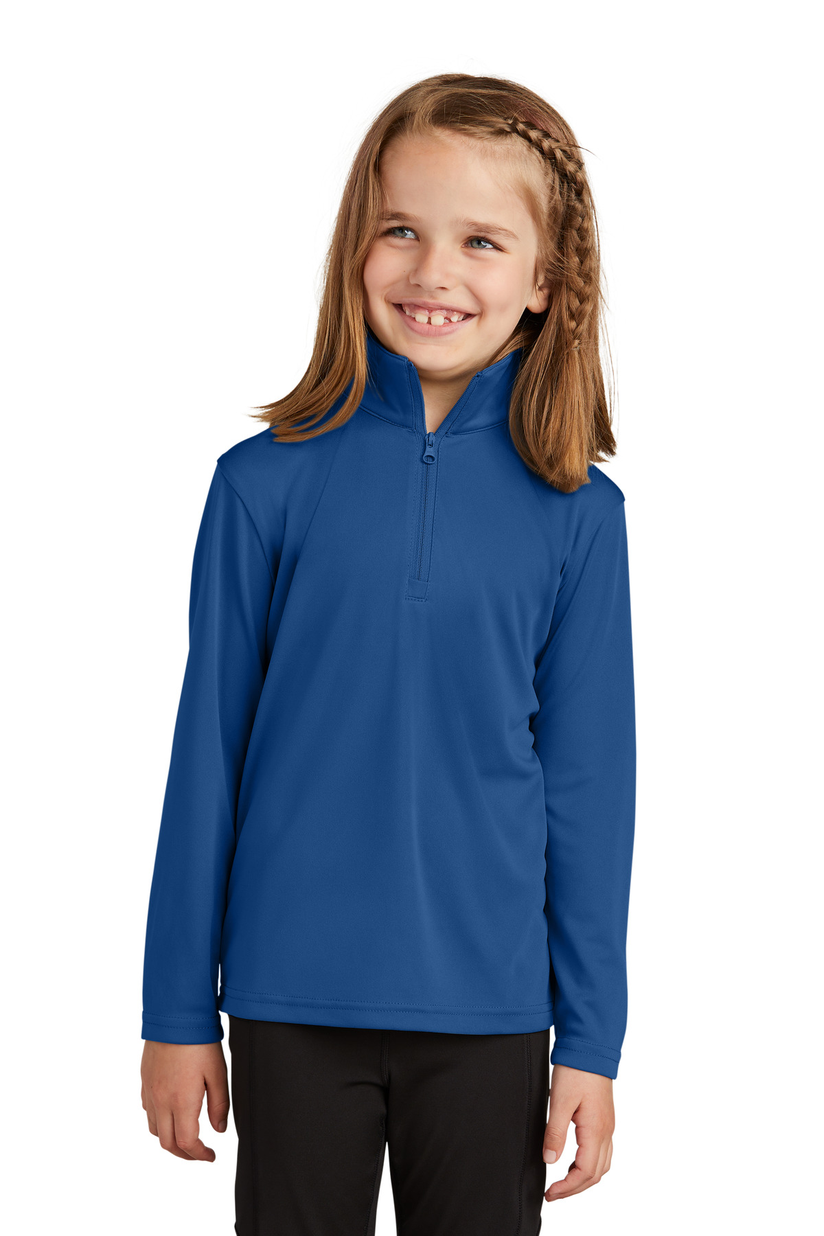 YST357 Sport-Tek Youth PosiCharge Competitor 1/4-Zip Pullover.