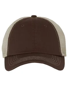 3100 Sportsman Contrast-Stitch Mesh-Back Cap