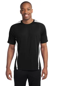TST351 Sport-Tek  Tall Colorblock PosiCharge Competitor Tee.
