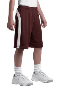 YT479 Sport-Tek  Youth Dry Zone Colorblock Short.