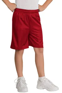 YT510 Sport-Tek  Youth Mesh Short.