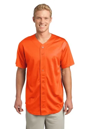 ST220 Sport-Tek PosiCharge Tough Mesh Full-Button Jersey.