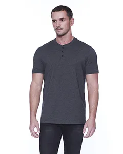 ST2460 StarTee Mens CVC Henley