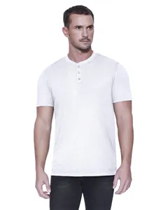 StarTee ST2460 Mens CVC Henley