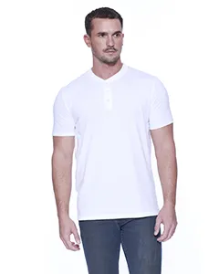 ST2460 StarTee Mens CVC Henley