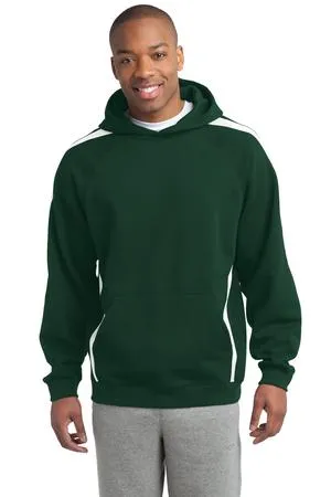 ST265 Sport-Tek Sleeve Stripe Pullover Hooded Sweatshirt.