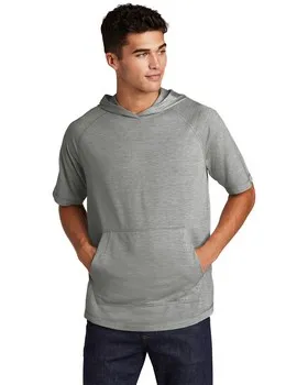 ST404 Sport-Tek PosiCharge Tri-Blend Wicking Short Sleeve Hoodie.
