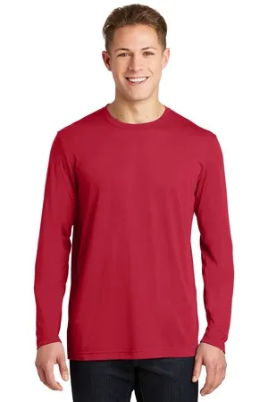 ST450LS Sport-Tek Long Sleeve PosiCharge Competitor Cotton Touch Tee.