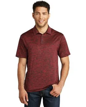 ST590 Sport-Tek PosiCharge Electric Heather Polo.
