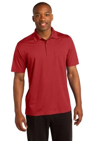 ST651 Sport-Tek Micropique Sport-Wick Pocket Polo.