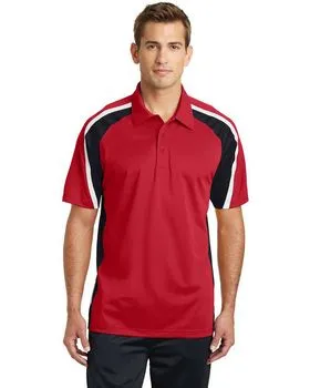 ST654 Sport-Tek Tricolor Micropique Sport-Wick Polo.