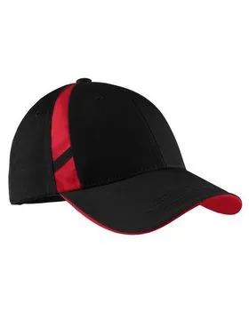 STC12 Sport-Tek Dry Zone Mesh Inset Cap.