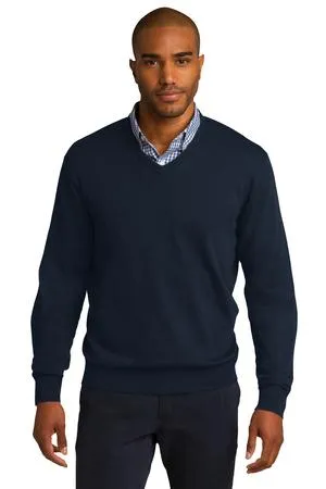 SW285 Port Authority V-Neck Sweater.