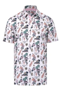 SW1027 Swannies Golf Mens Oasis Polo