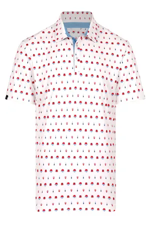 SW7200 Swannies Golf Mens Quaid Polo