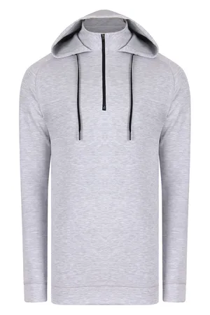 SWHC600 Swannies Golf Mens HC Quarter-Zip Hooded Pullover