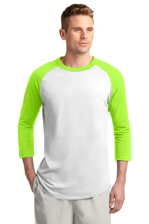 T200 Sport-Tek Colorblock Raglan Jersey.