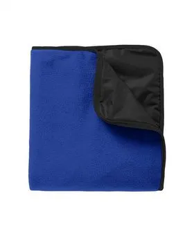 TB850 Port Authority Fleece & Poly Travel Blanket.