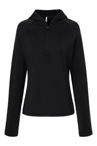TT200W Team 365 Womens Qualify Quarter-Zip Hooded Pullover
