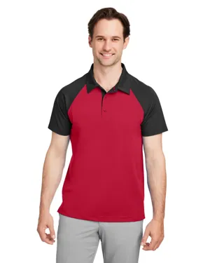 TT21C Team 365 Mens Command Snag-Protection Colorblock Polo
