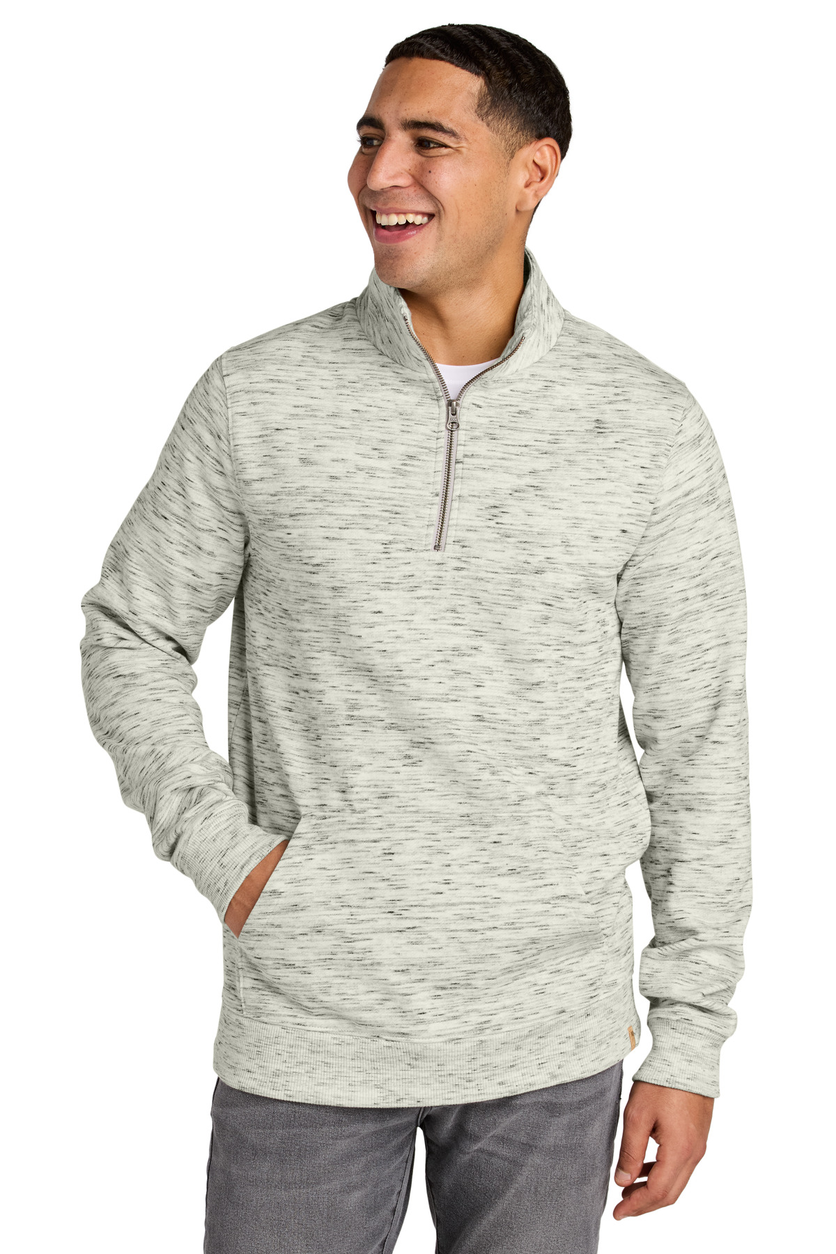 TTCM6107 tentree Space Dye Fleece 1/4-Zip