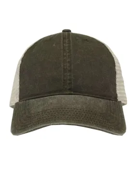 GB460 The Game Pigment-Dyed Trucker Cap