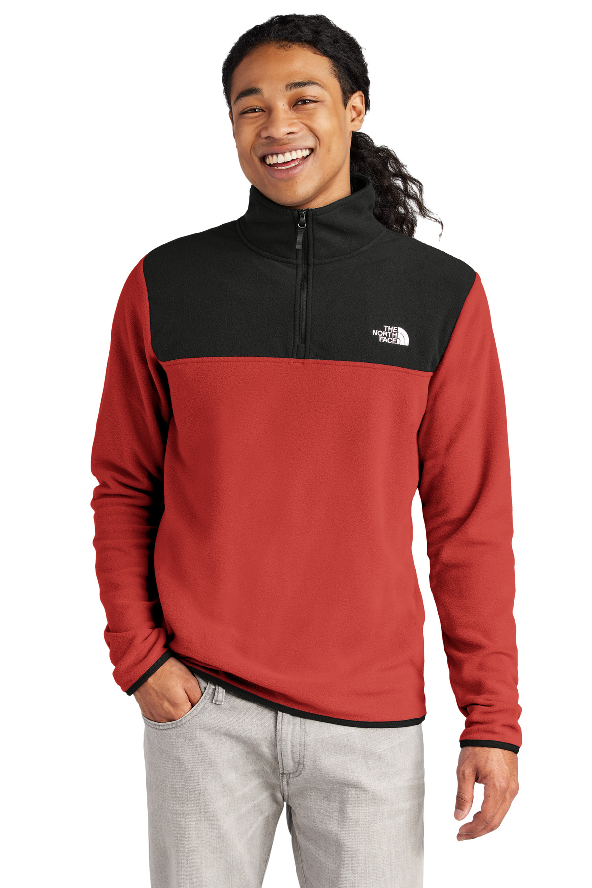 NF0A7V4L The North Face Glacier 1/4-Zip Fleece NF0A7V4L The North Face Glacier 1/4-Zip Fleece