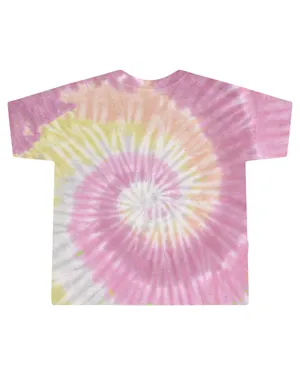 1050CD Tie-Dye Ladies Cropped T-Shirt