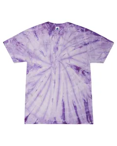 CD101 Tie-Dye Adult 5.4 oz. 100% Cotton Spider T-Shirt