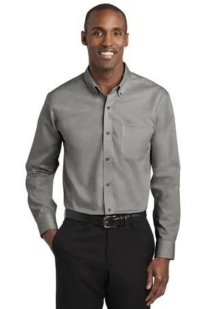 TLRH240 Red House Tall Pinpoint Oxford Non-Iron Shirt.