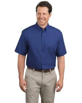 TLS508 Port Authority Tall Short Sleeve Easy Care Shirt.