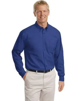 TLS608 Port Authority Tall Long Sleeve Easy Care Shirt.