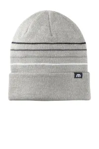 TM1MY393 TravisMathew  Striped Cuffed Beanie