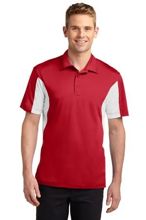 TST655 Sport-Tek Tall Side Blocked Micropique Sport-Wick Polo.