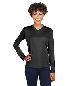 TT11WL Team 365 Ladies Zone Performance Long-Sleeve T-Shirt
