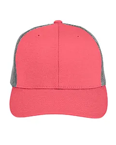 TT802 Team 365 by Yupoong Adult Zone Sonic Heather Trucker Cap