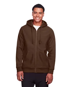 TT95 Team 365 Mens Zone HydroSport Heavyweight Full-Zip Hooded Sweatshirt