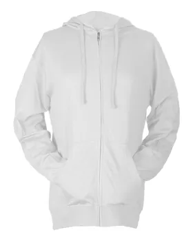 260 Tultex Unisex Beach Full-Zip Hooded Long Sleeve T-Shirt