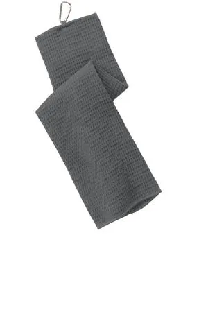 TW60 Port Authority Waffle Microfiber Golf Towel.