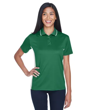 8406L UltraClub Ladies Cool & Dry Sport Two-Tone Polo