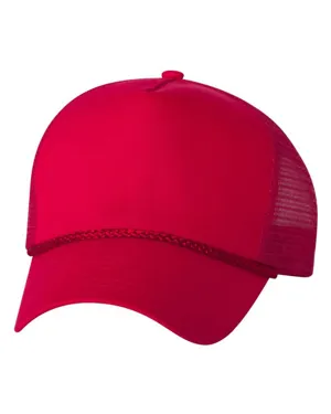 8804H Valucap Five-Panel Mesh-Back Trucker Cap